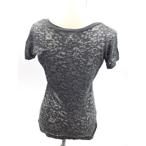 NWOT Hot Leathers Pistols w/ wings burnout tee - Picture 3 of 3